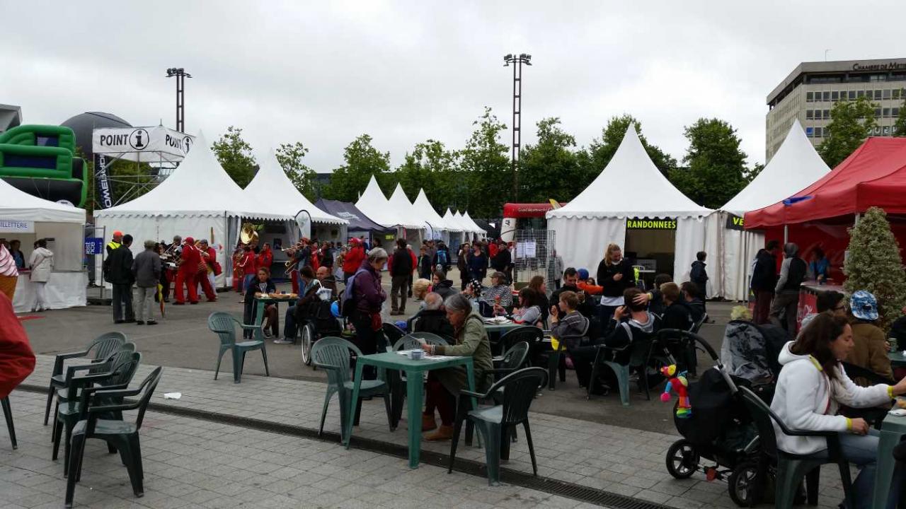 Le site du champs de mars à Rennes