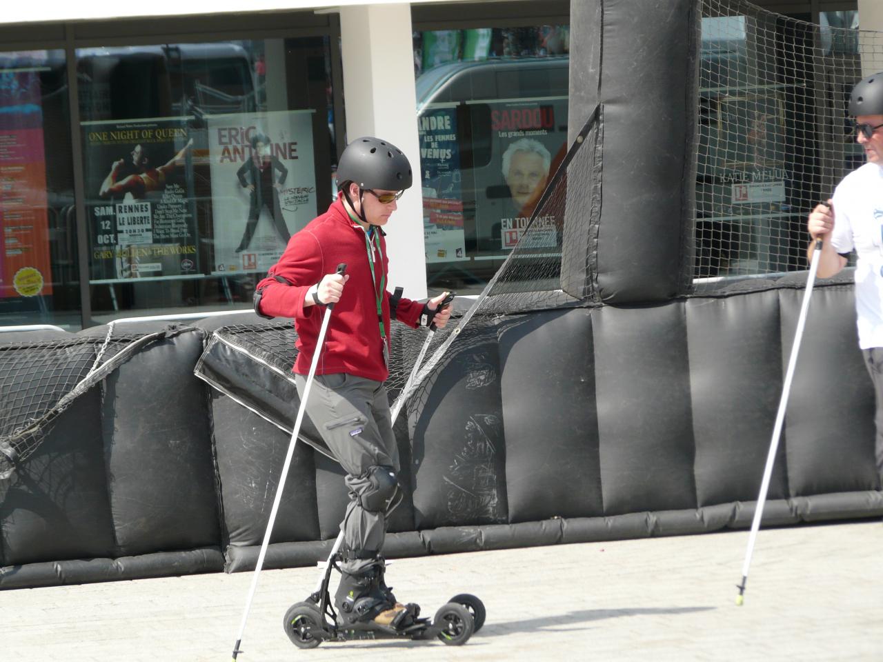 Des sensations proches du ski de fond !