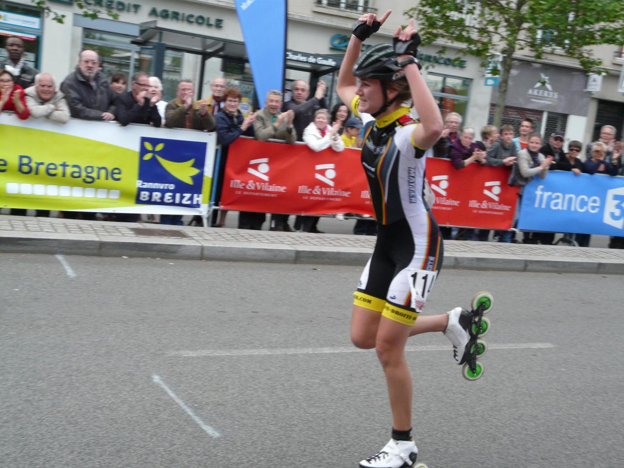 Le passage du drapeau à damiers