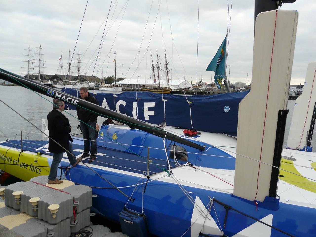 Macif : le monocoque de François Gabart