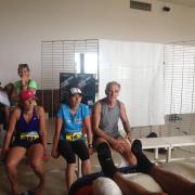 Quelques marathoniens en attente de soins